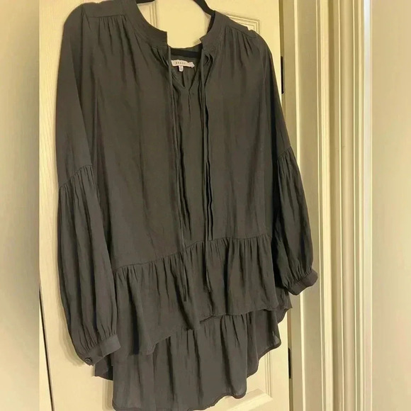 Ro&de (anthropology) black blouse size M - Picture 2 of 5